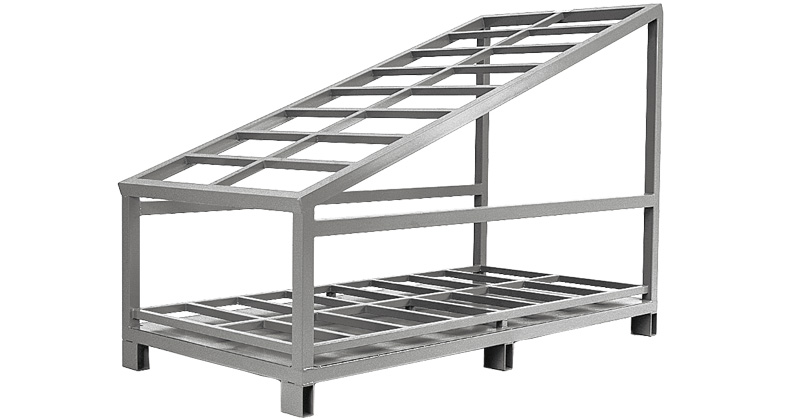 FLR 16Shelf for fixed lengths for storing reinforcement rods sorted according to length